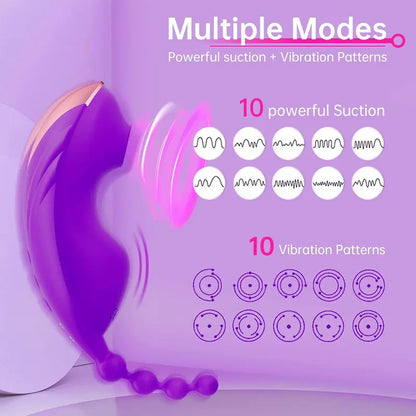 2 in 1 Clitoral Sucking Pleasure Sex Toys
