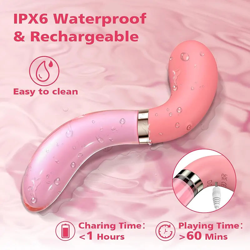 Dual Head G-Spot Pleasure Vibrator