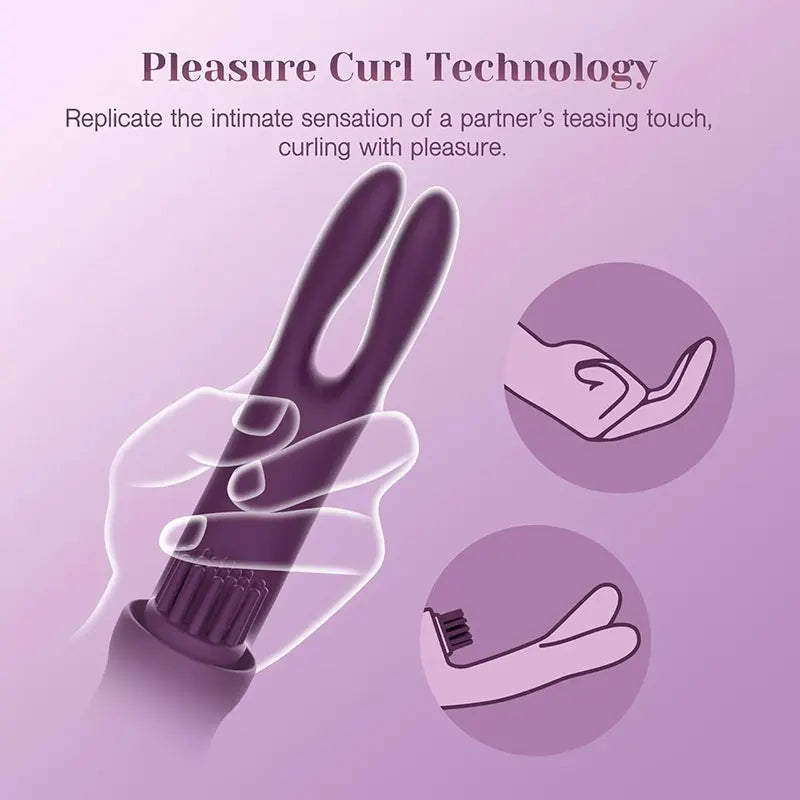 GlimmerTouch Clitoral Tickling Vibrator