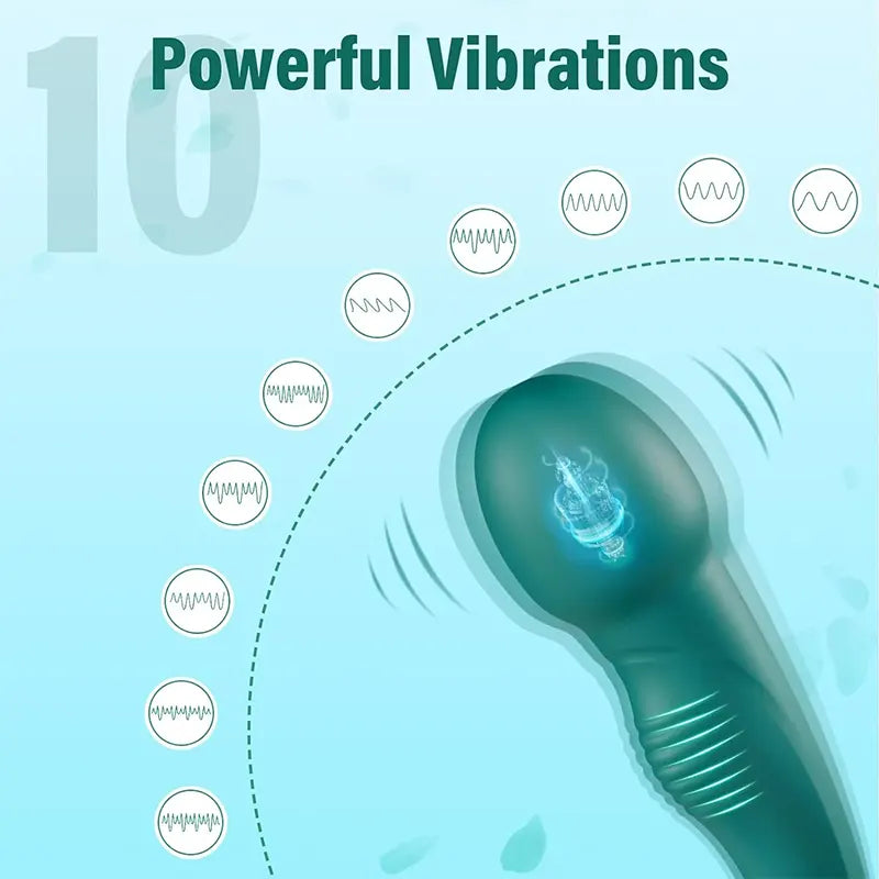 ErgoGrip G-Spot Vibrator with 10 Vibration Modes