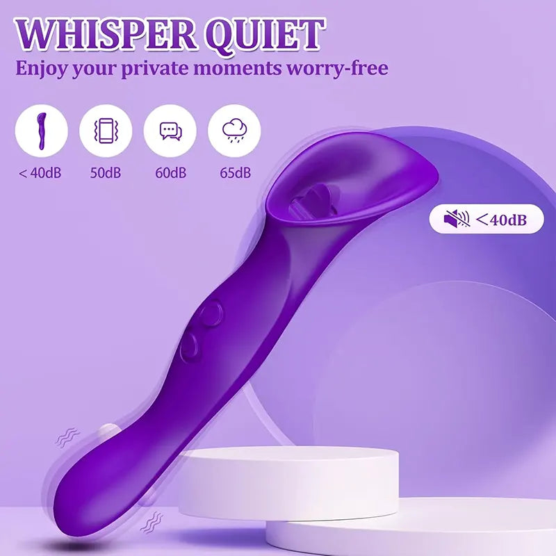 Dual-Action Tongue Vibrator