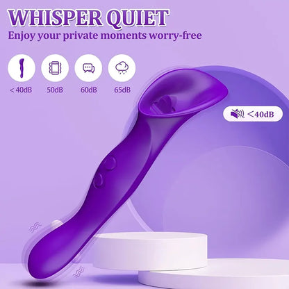 Dual-Action Tongue Vibrator