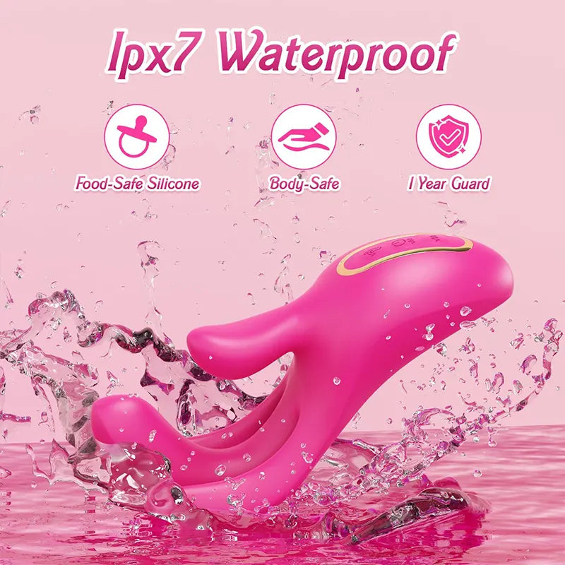 Finger Stimulating Clitoral G-spot Vibrator