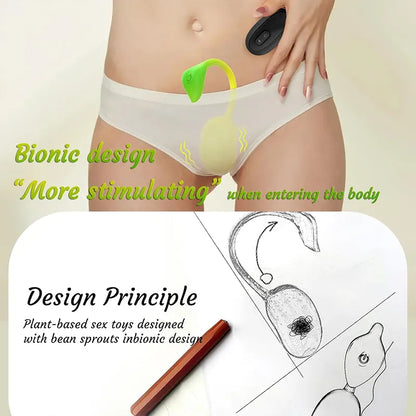 Bean Sprout G-spot Vibrating Egg