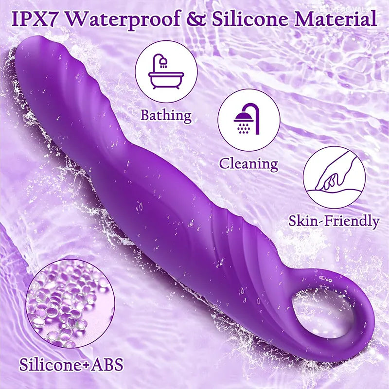 Wave Insertion Stimulation Pleasure Vibrator