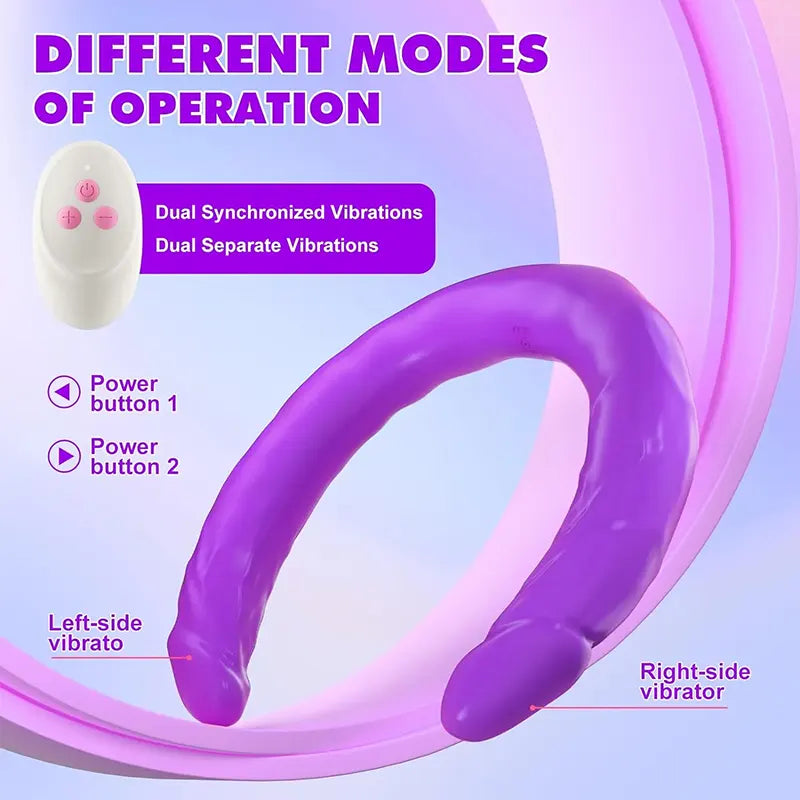 Double Pleasure Double Head Vibrating Dildo