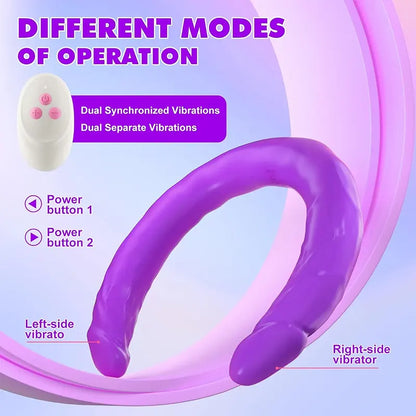 Double Pleasure Double Head Vibrating Dildo