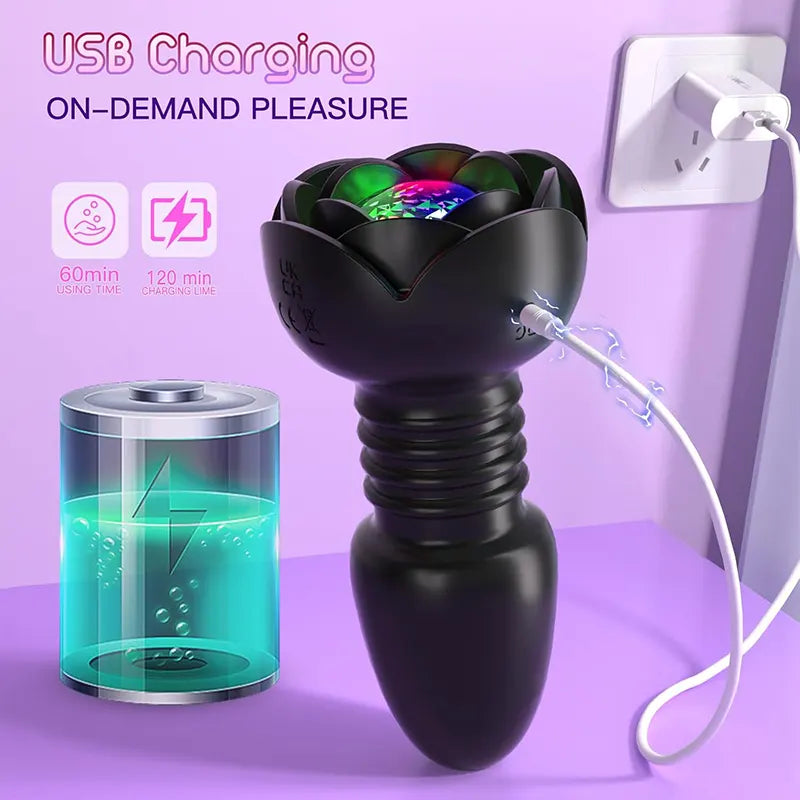 2-in-1 Retractable Prostate Posterior Plugs