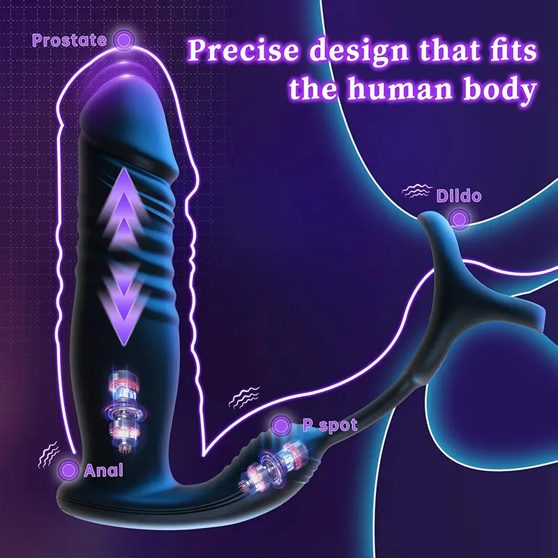 3 in 1 APP Insertion of G-Spot Penis Ring