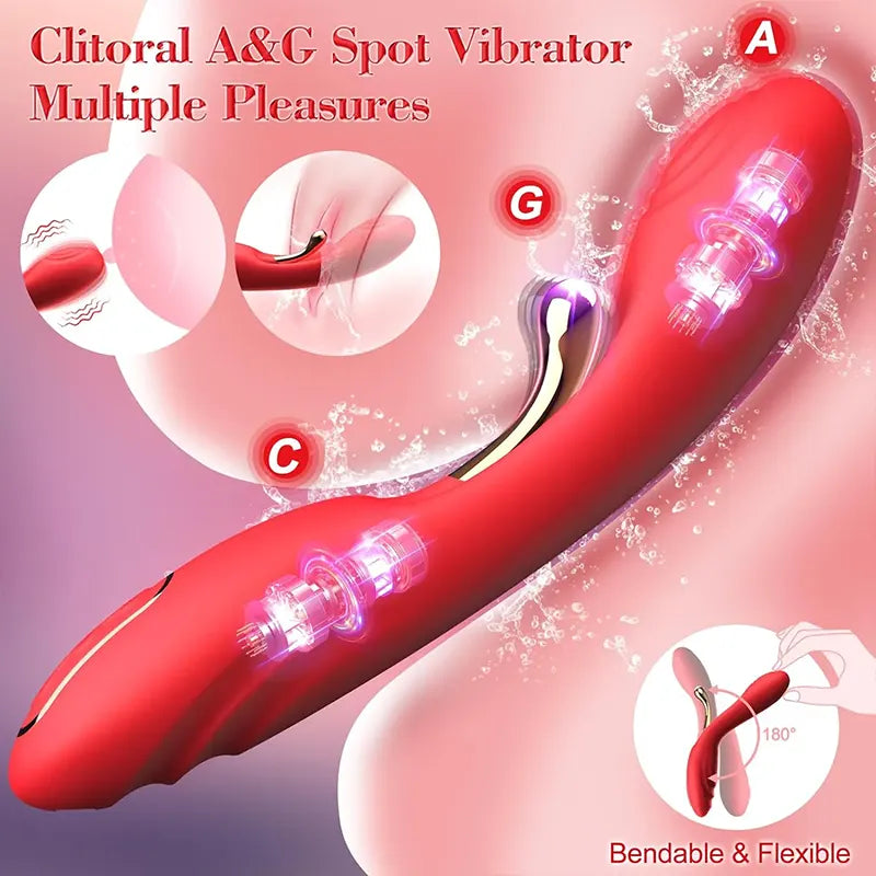 G-Spot & A-Spot Dual Stimulation Vibrator