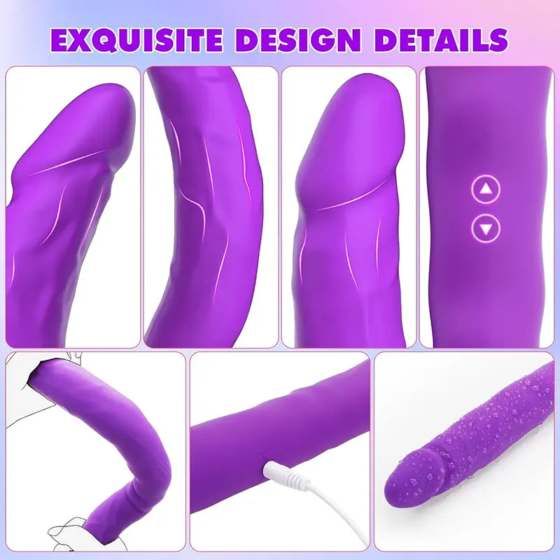 Double Pleasure Double Head Vibrating Dildo