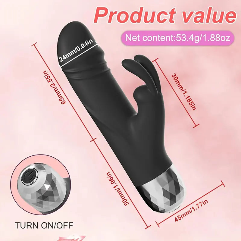 Luxe Bunny Mini Vibrator for Women