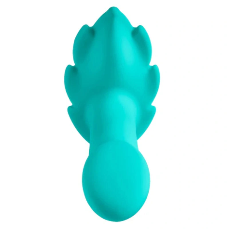Green Remote Control Panty Leaf Shape Vibe