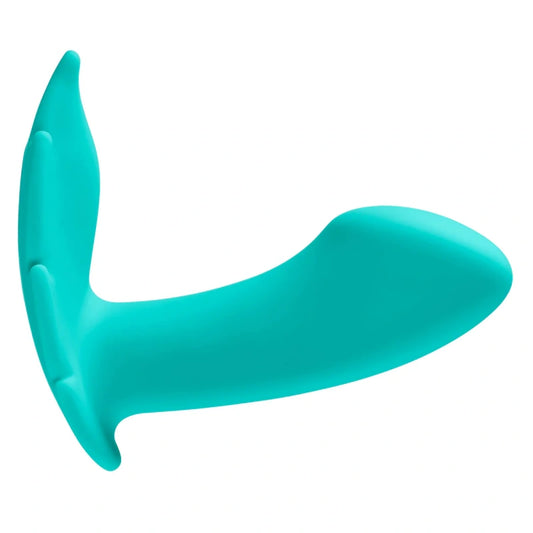 Green Remote Control Panty Leaf Shape Vibe