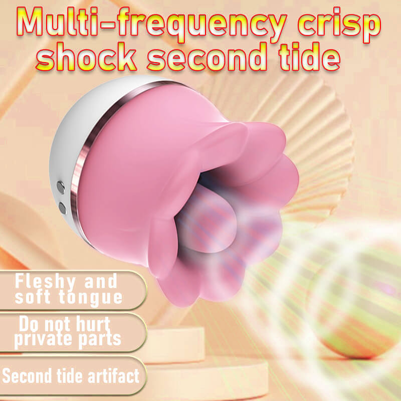 rose toy clit sucker pink