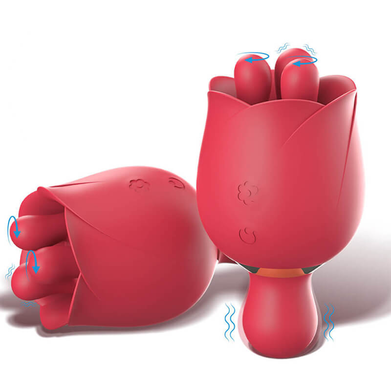 rose toy clit sucker red